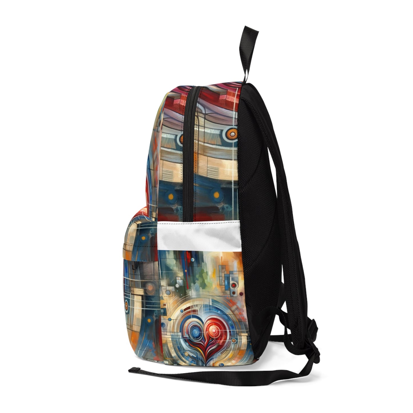 Techno Heart Harmony Unisex Classic Backpack