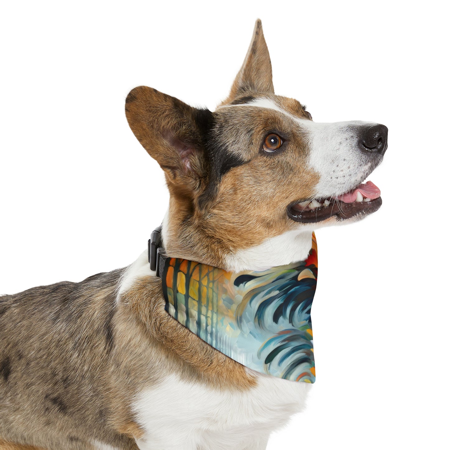 Autumn Whirlwind Escape Pet Bandana Collar