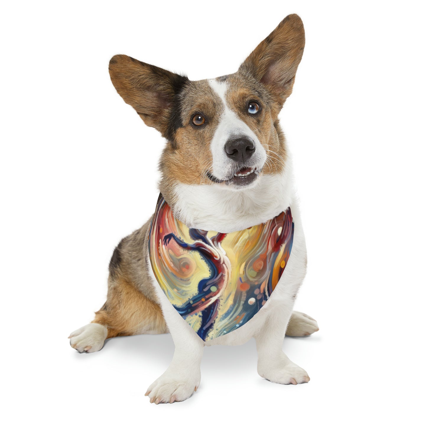 Wholehearted Divine Dance Pet Bandana Collar