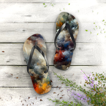 Unspoken Symphony Ethereal Flip Flops
