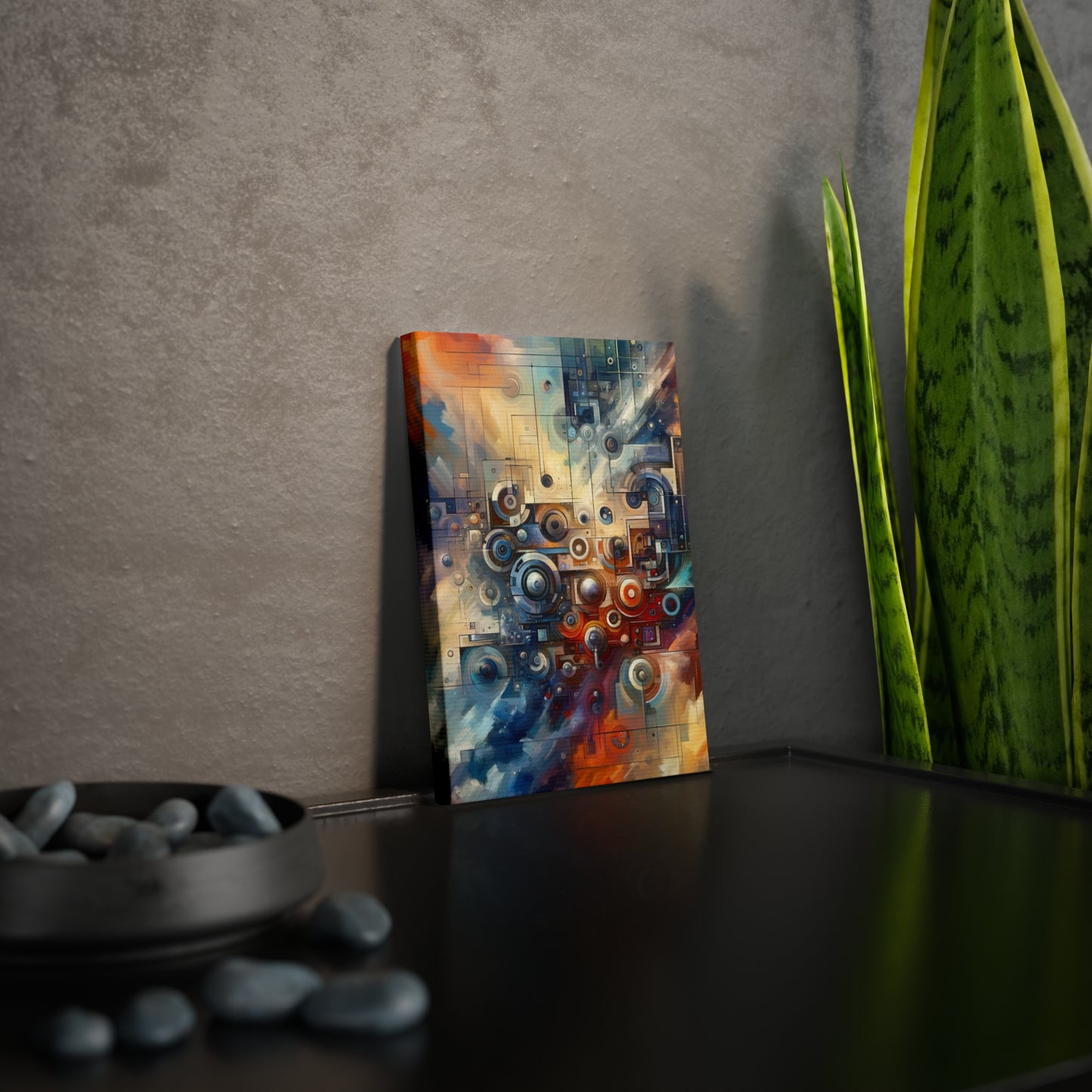 Tech Gratitude Fusion Canvas Photo Tile