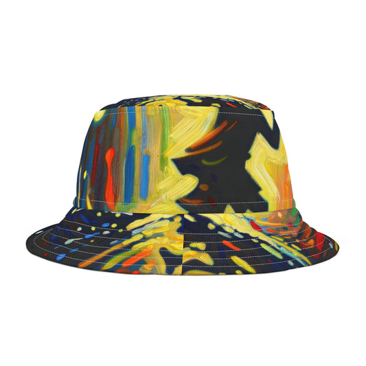 Child Firefly Chase Bucket Hat (AOP)