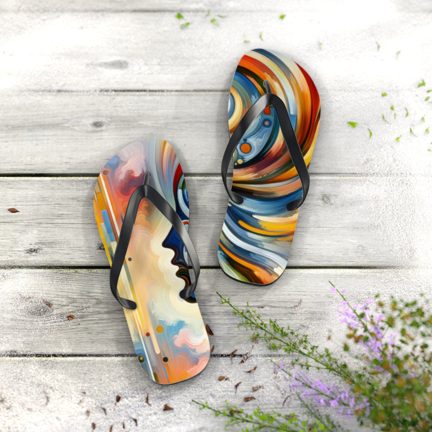 Transformative Harmonic Tachism Flip Flops