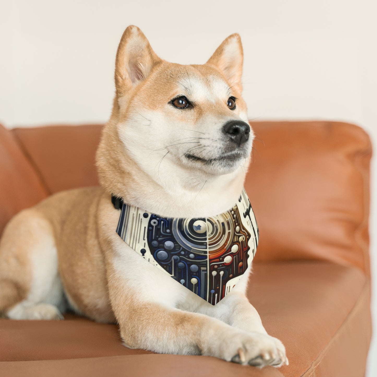 Critique Analytical Deliberation Pet Bandana Collar
