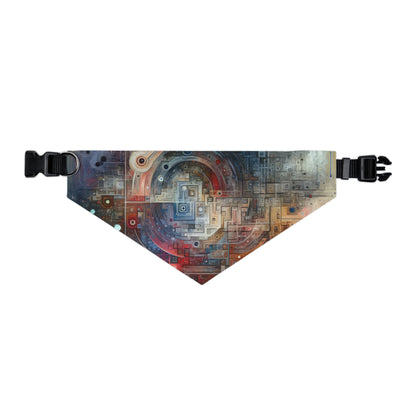 Awareness Algorithm Tachism Pet Bandana Collar