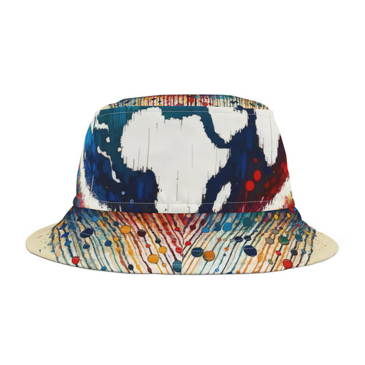 Heartbeats Synchronizing Peace Bucket Hat (AOP)