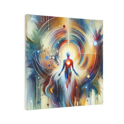 Unified Heart Awakening Canvas Photo Tile