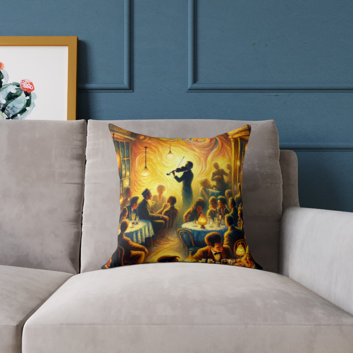 Bistro Emotive Entry Spun Polyester Pillow