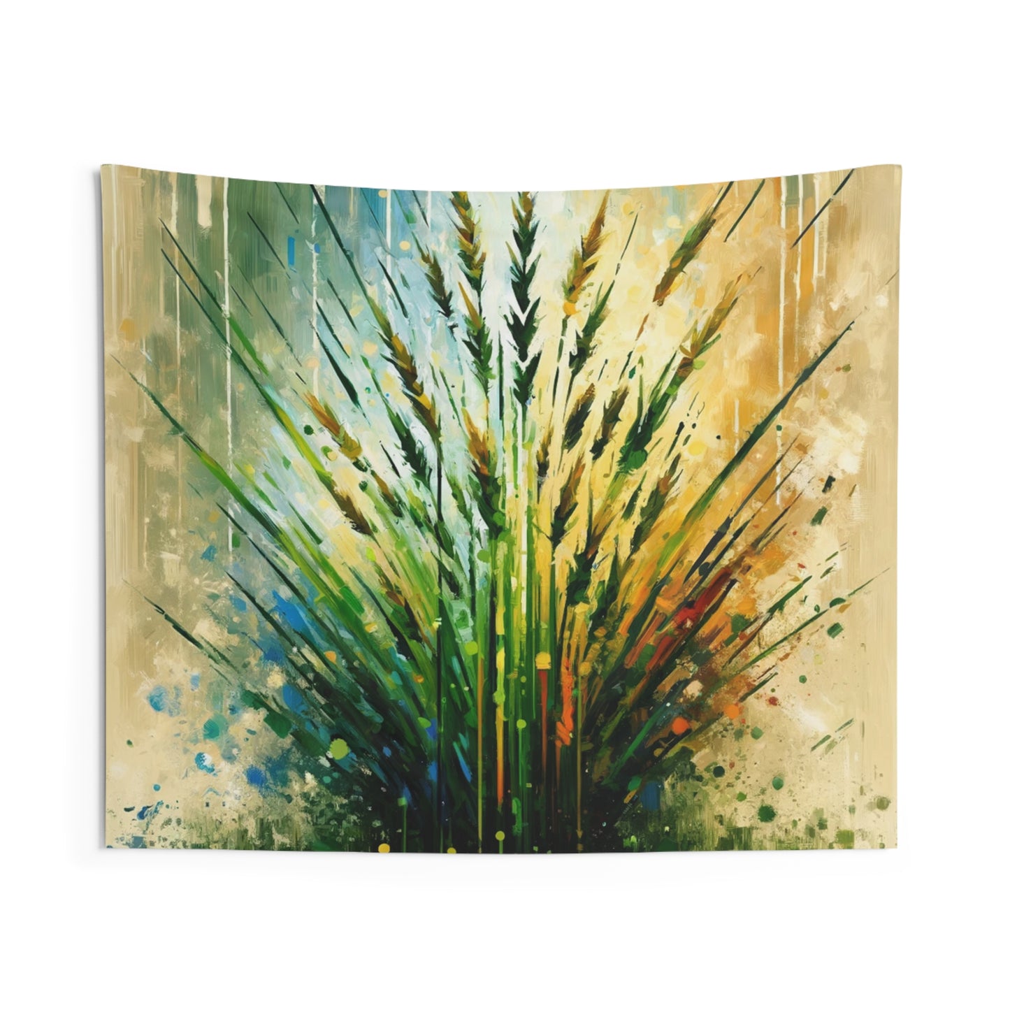 Grass Testament Change Indoor Wall Tapestries