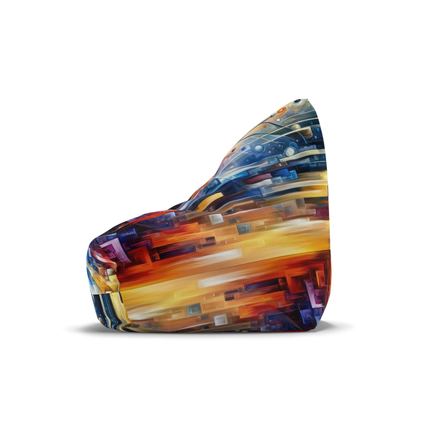 Symphonic Glass Resonance Bean Bag Chair Cover