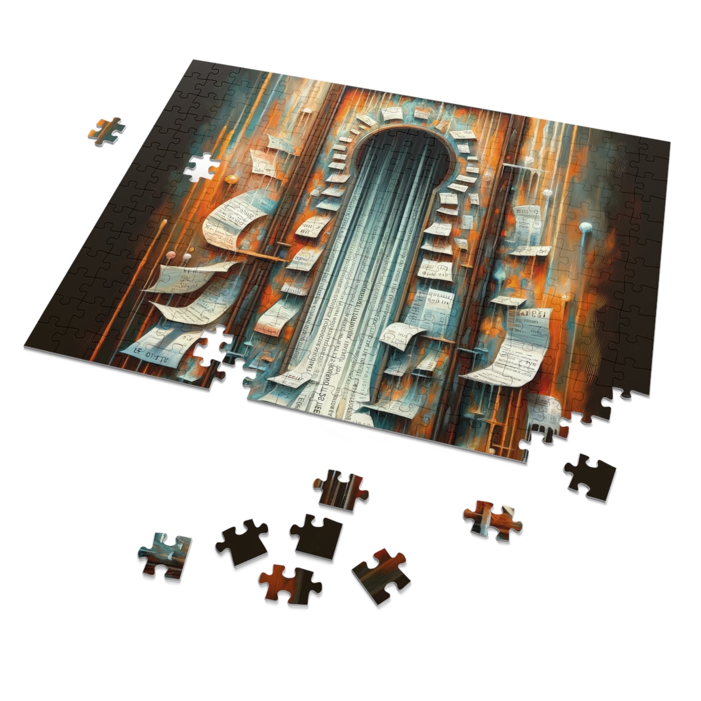 Illuminated Truths Mirror Jigsaw Puzzle (30, 110, 252, 500,1000-Piece)