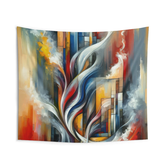 Transcending Abstract Limitations Indoor Wall Tapestries