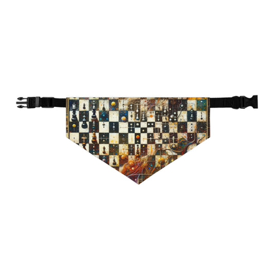 Cosmic Chess Integration Pet Bandana Collar