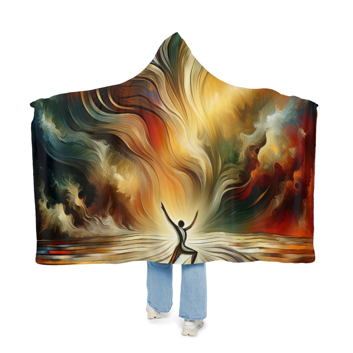 Symphonic Interconnectedness Shift Snuggle Blanket