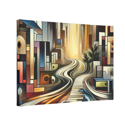 Relatable Journey Abstraction Canvas Photo Tile