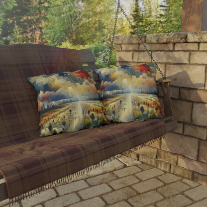 Earnest Gathering Rainwater Outdoor Pillows