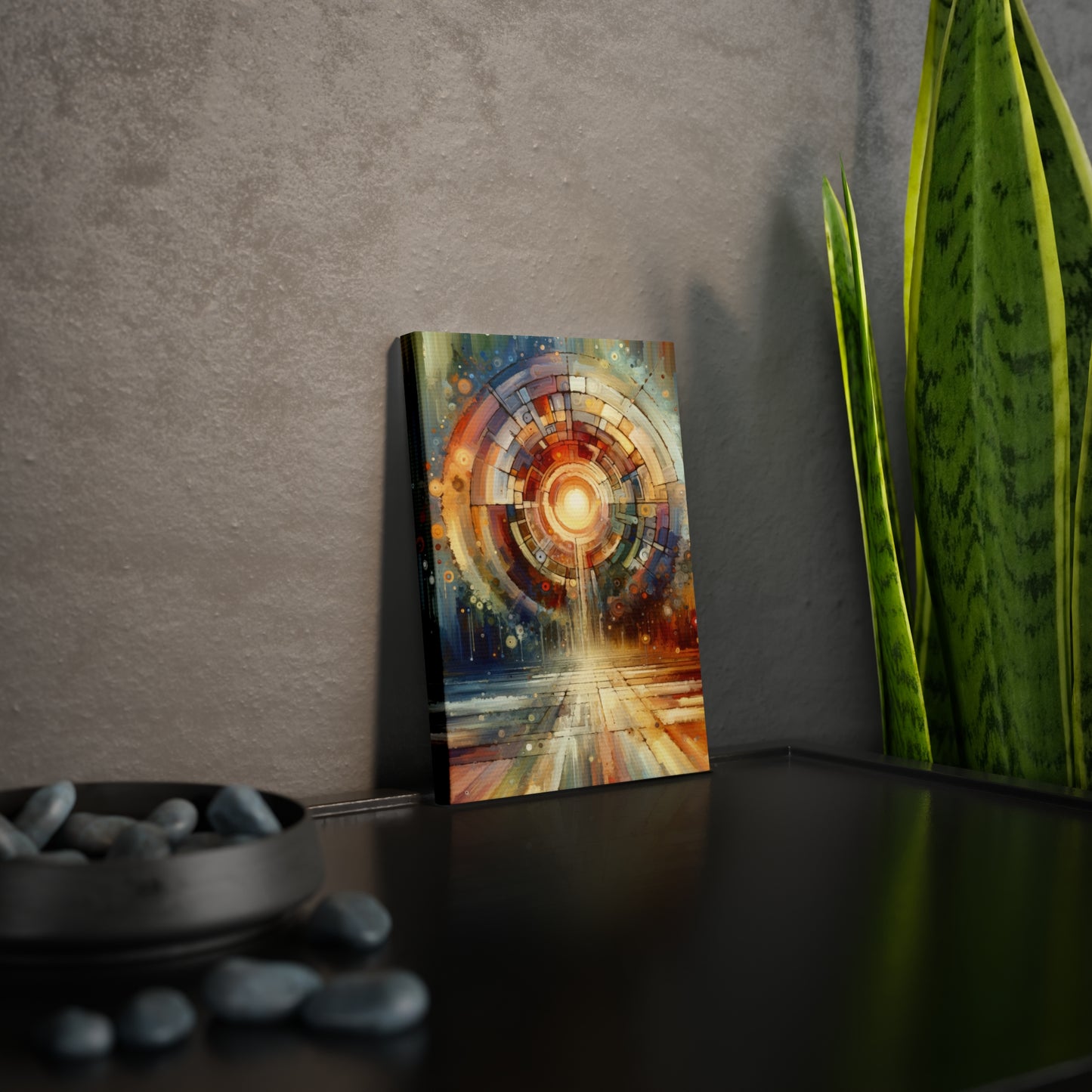 Majestic Quest Aura Canvas Photo Tile