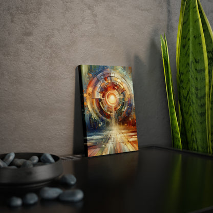 Majestic Quest Aura Canvas Photo Tile