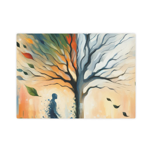 Transient Essence Anchored Canvas Photo Tile