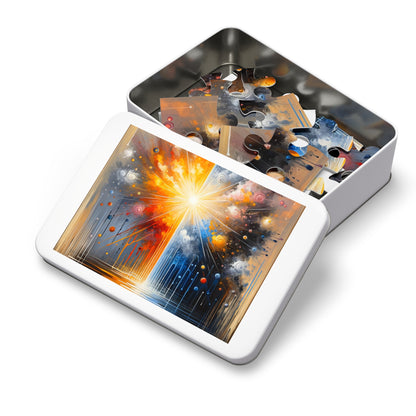 Luminous Abstract Tachism Jigsaw Puzzle (30, 110, 252, 500,1000-Piece)
