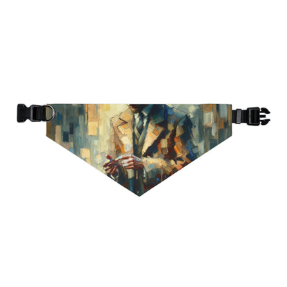 Urban Tachism Encounter Pet Bandana Collar