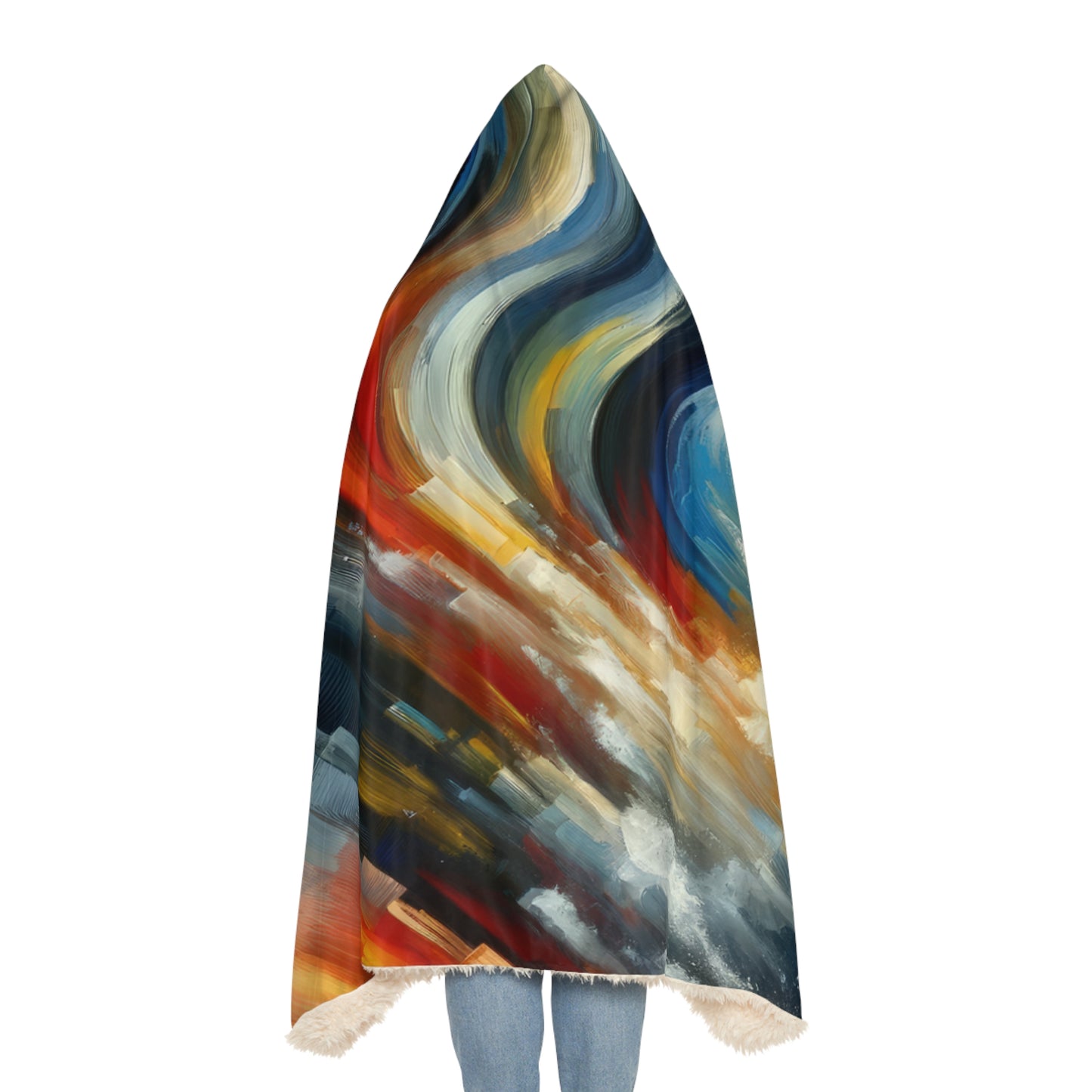 Persistence Force Abstract Snuggle Blanket