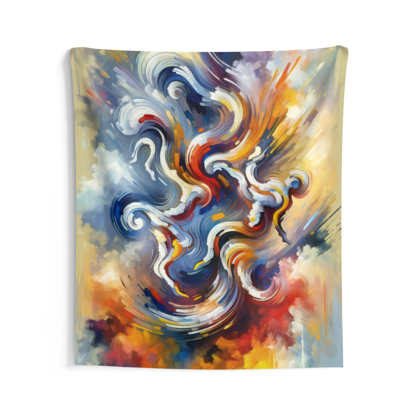 Dancing Disruption Tachism Indoor Wall Tapestries