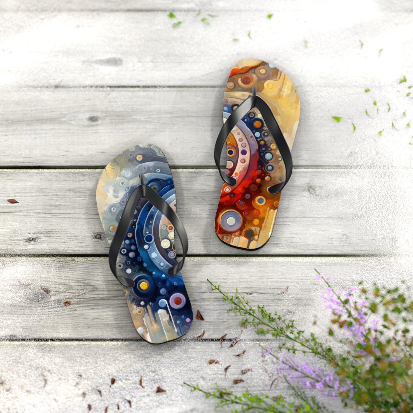 Harmonic Heart Essence Flip Flops