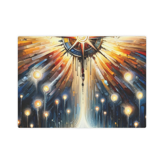 Wisdom Compass Journey Canvas Photo Tile