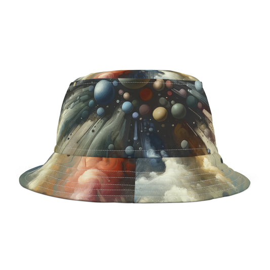 Impactful Deeds Ripple Bucket Hat (AOP)