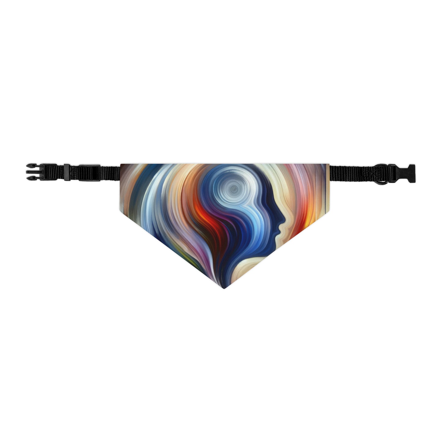 Harmonious Mindset Abstract Pet Bandana Collar