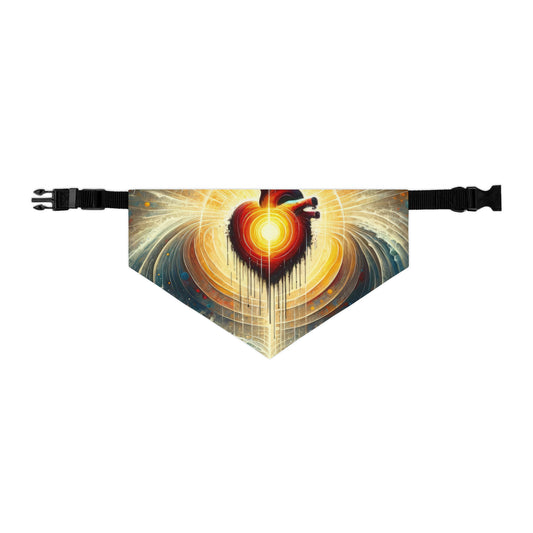 Awakened Heart Waves Pet Bandana Collar