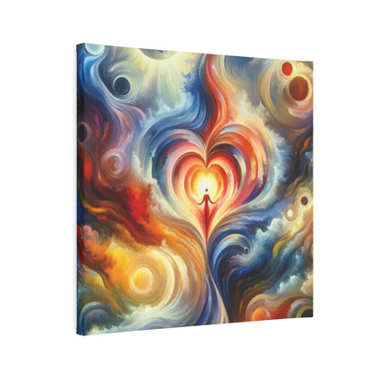 Unified Heart Journey Canvas Photo Tile