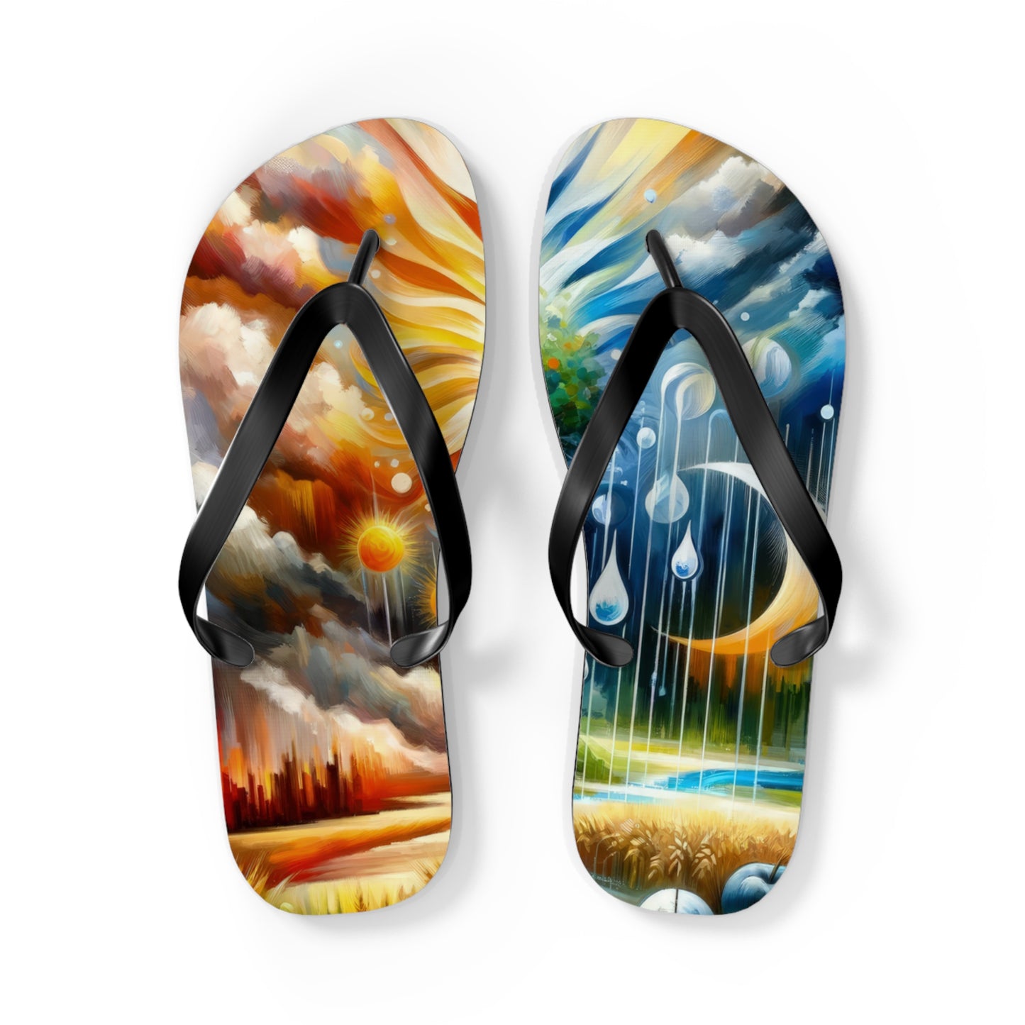 Sunshine Harvest Journey Flip Flops