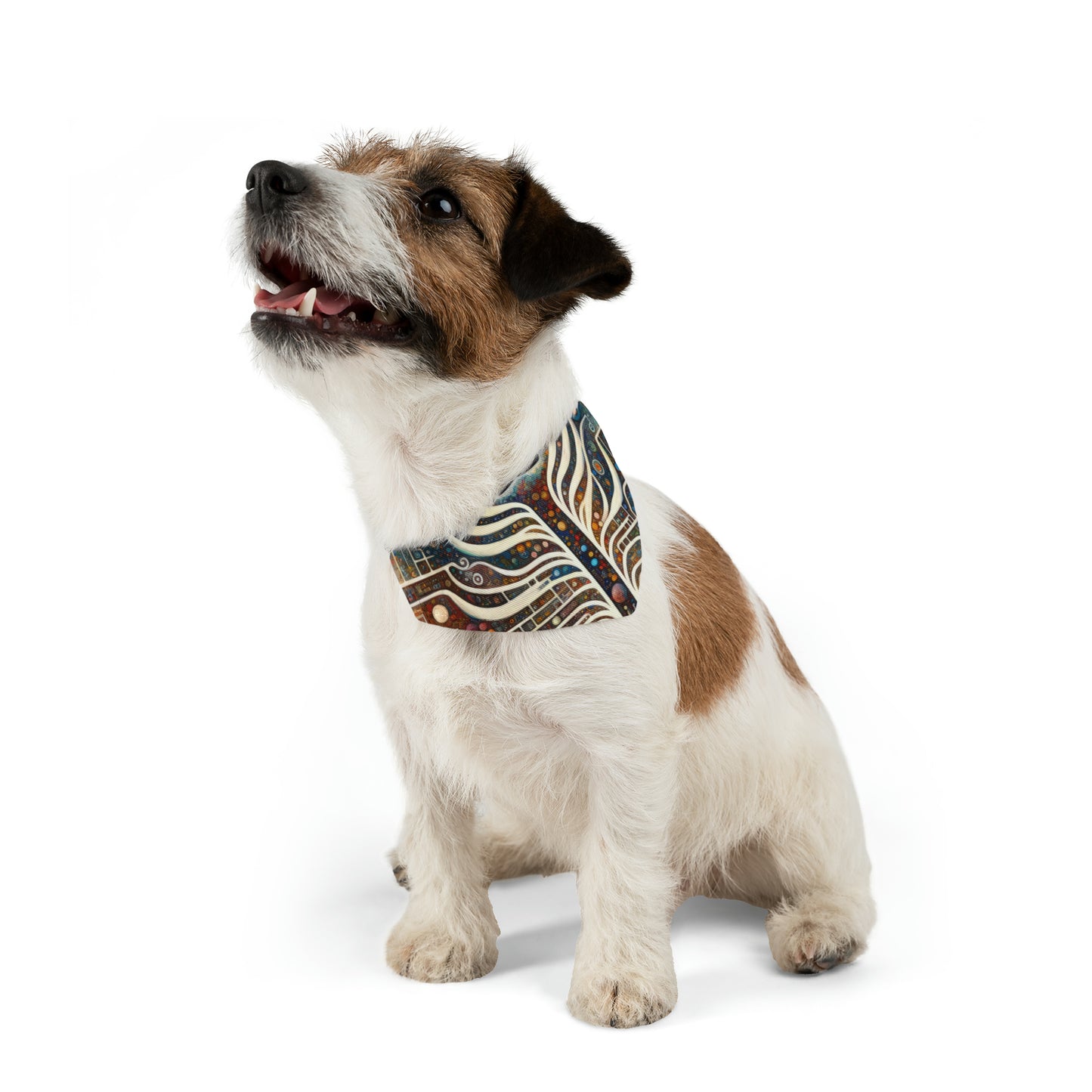 Syncing Silicon Spirituality Pet Bandana Collar