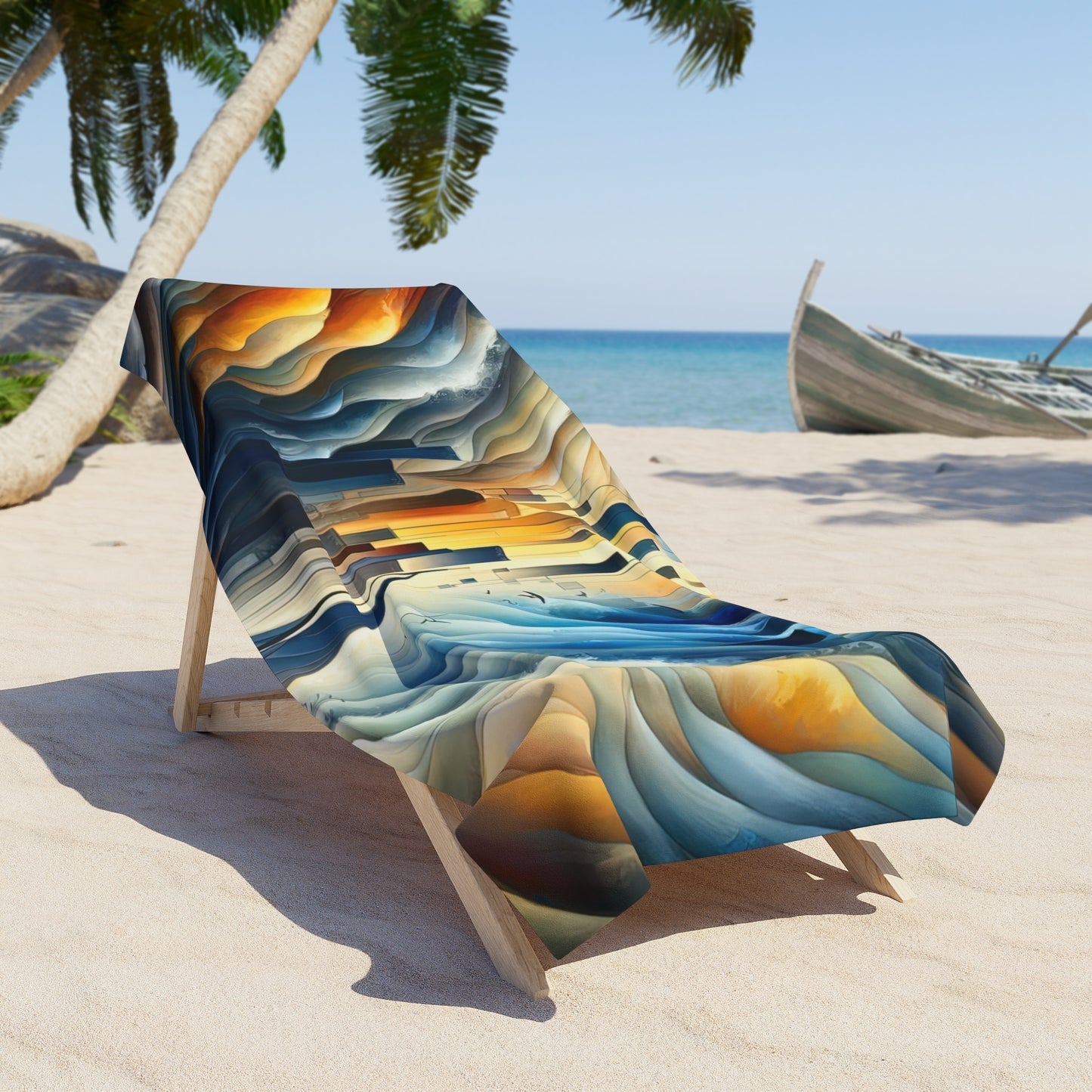 Beacon Sail Change Beach Towel