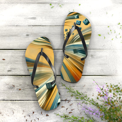 Meditative Commute Flow Flip Flops