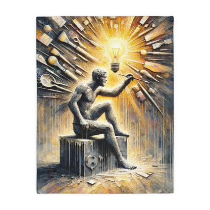 Idea Sculptor Genesis Velveteen Microfiber Blanket (Two-sided print)