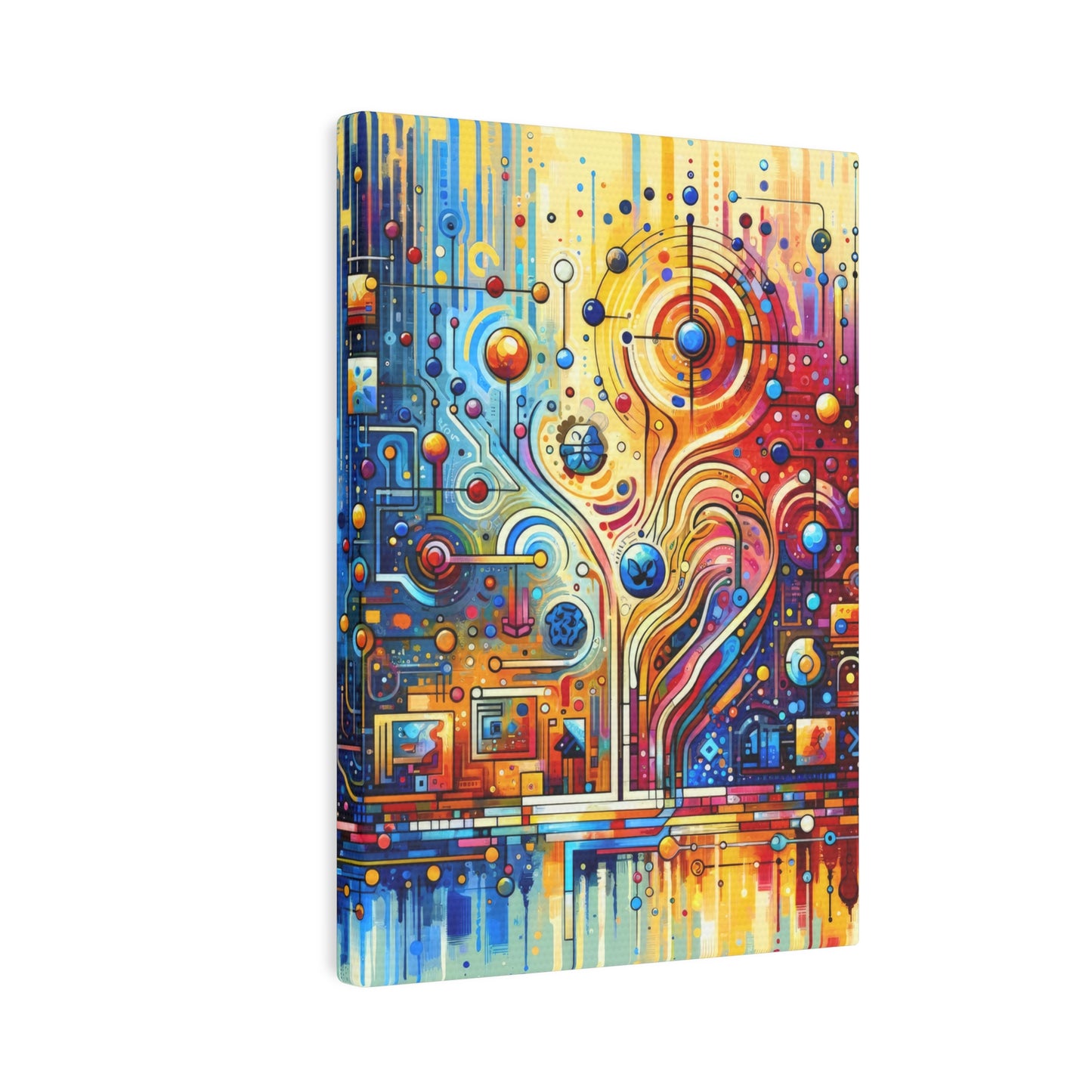 Supportive Divided Empathy Canvas Photo Tile