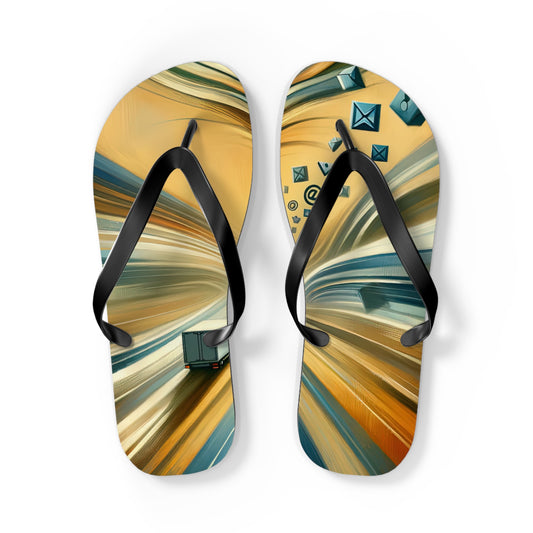 Meditative Commute Flow Flip Flops