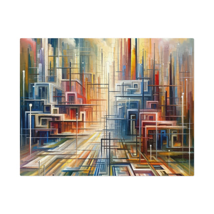 Urban Flow Interconnectedness Jigsaw Puzzle (30, 110, 252, 500,1000-Piece)