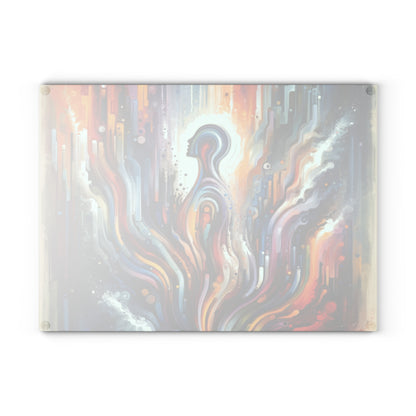 Threshold Collective Consciousness Glass Cutting Board