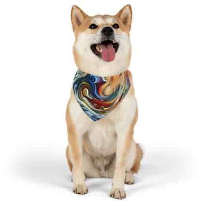 Gratitude Melodic Transformation Pet Bandana Collar