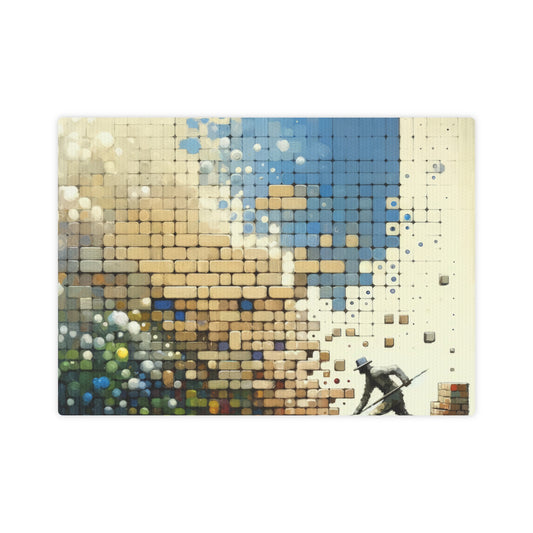 Change Tachism Everyday Canvas Photo Tile