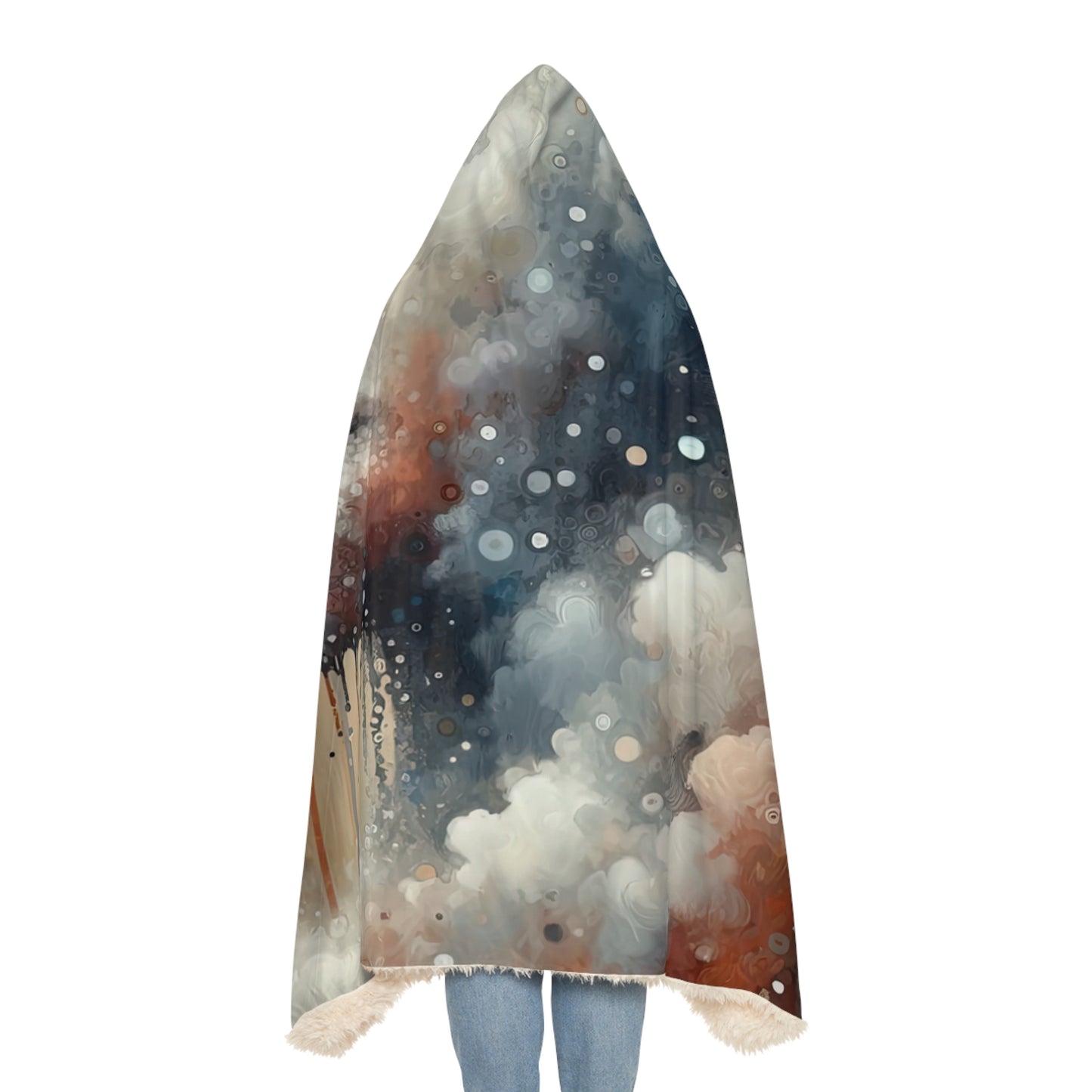 Ephemeral Hour Residue Snuggle Blanket