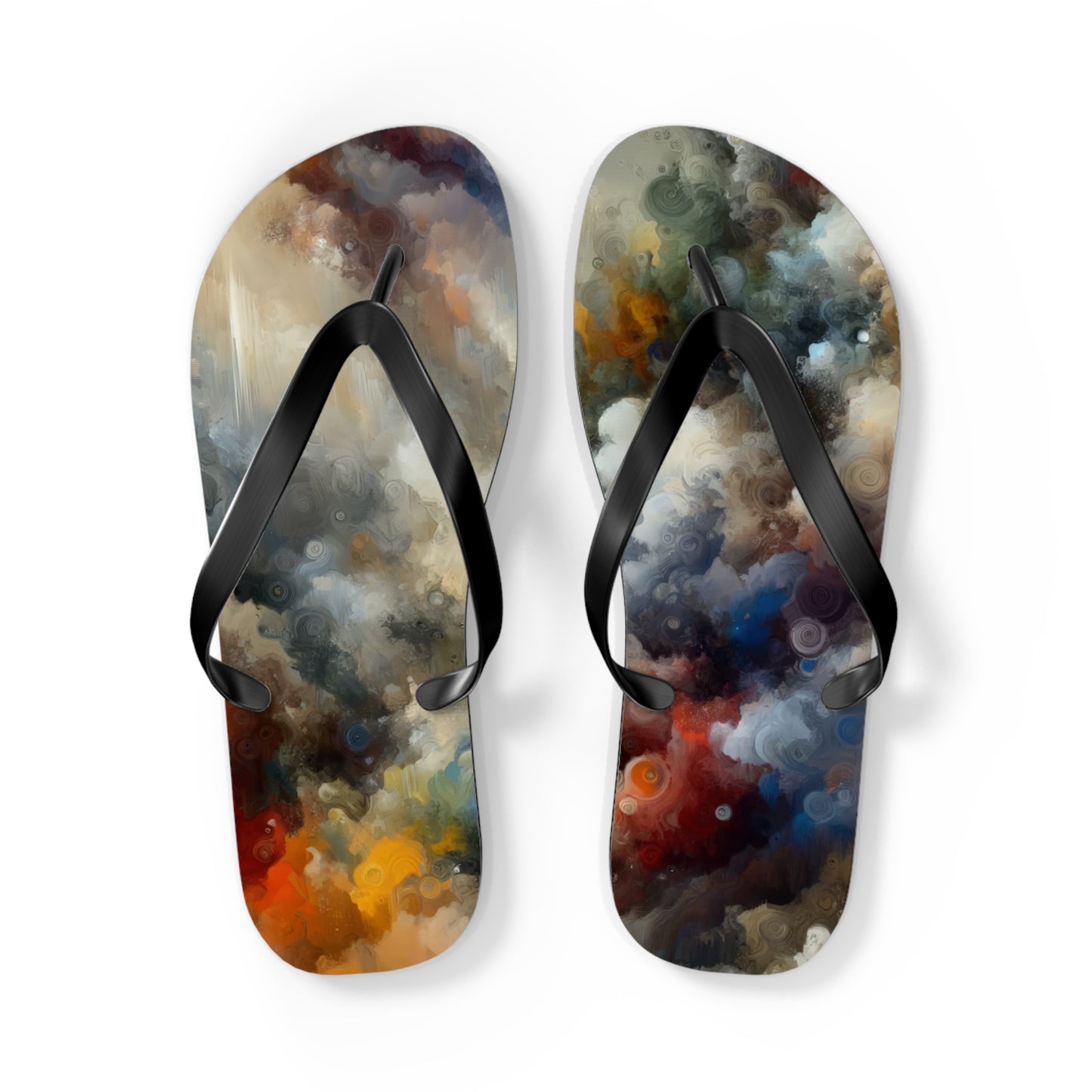 Unspoken Symphony Ethereal Flip Flops