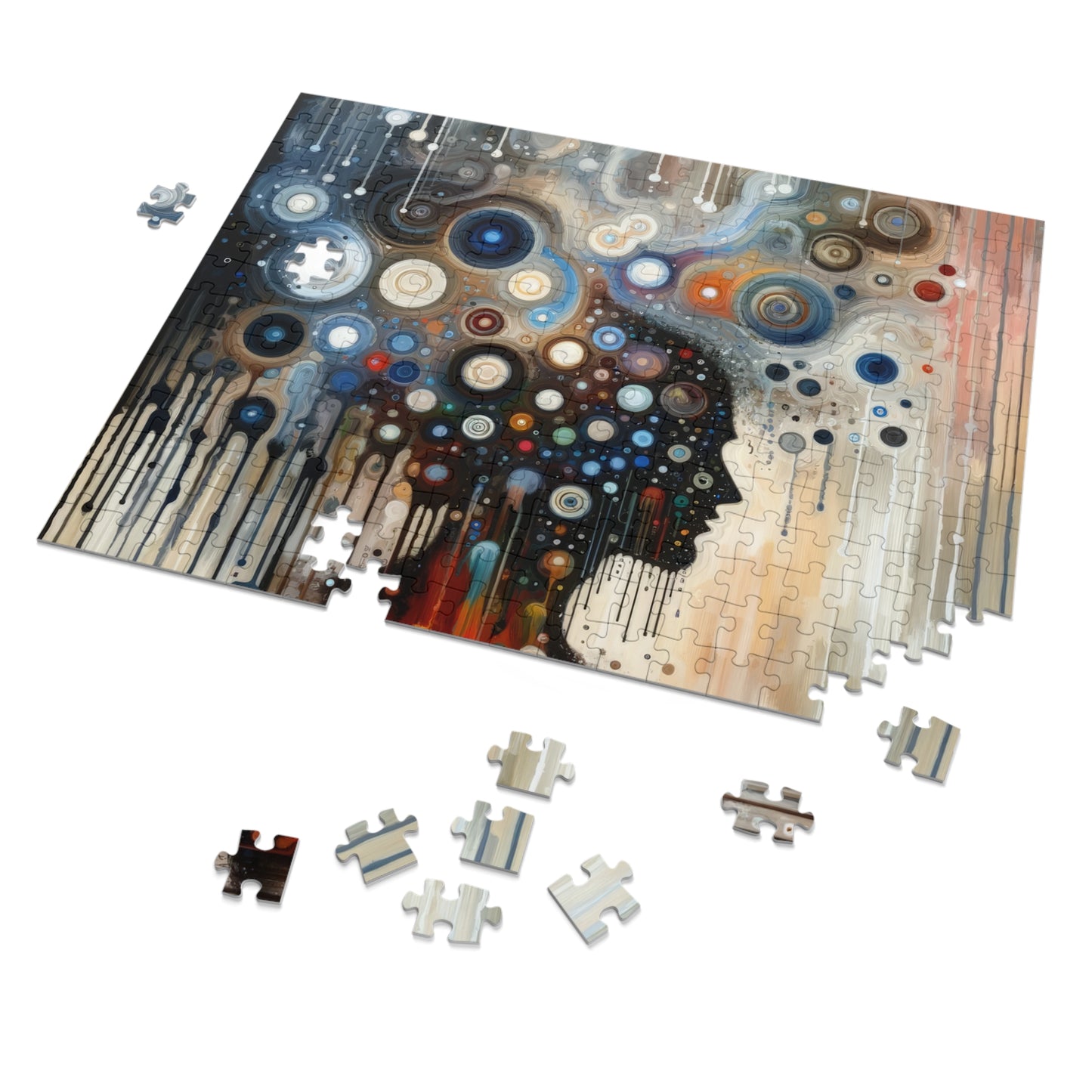 Universal Personal Tachism Jigsaw Puzzle (30, 110, 252, 500,1000-Piece)