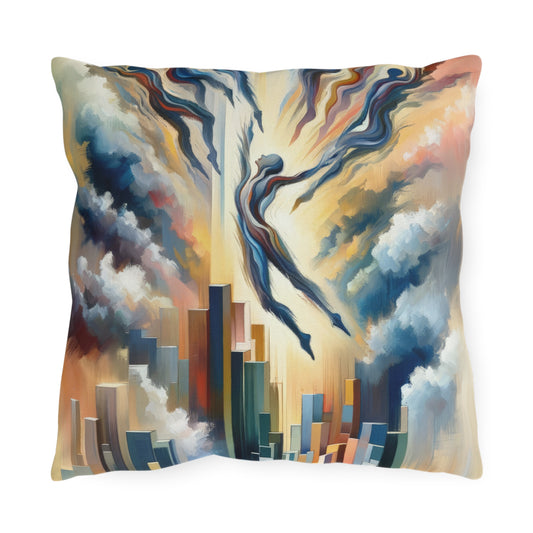 Collective Unity Leap Outdoor Pillows