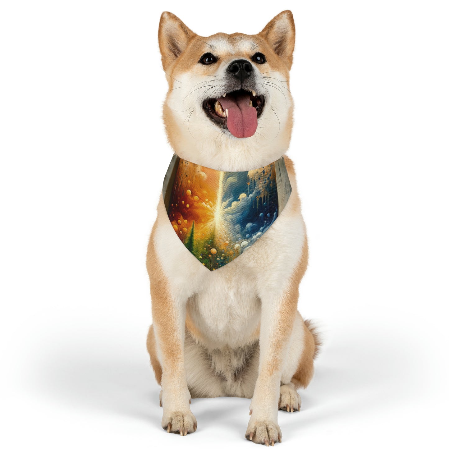 Disconnecting Harmonious Reconnection Pet Bandana Collar