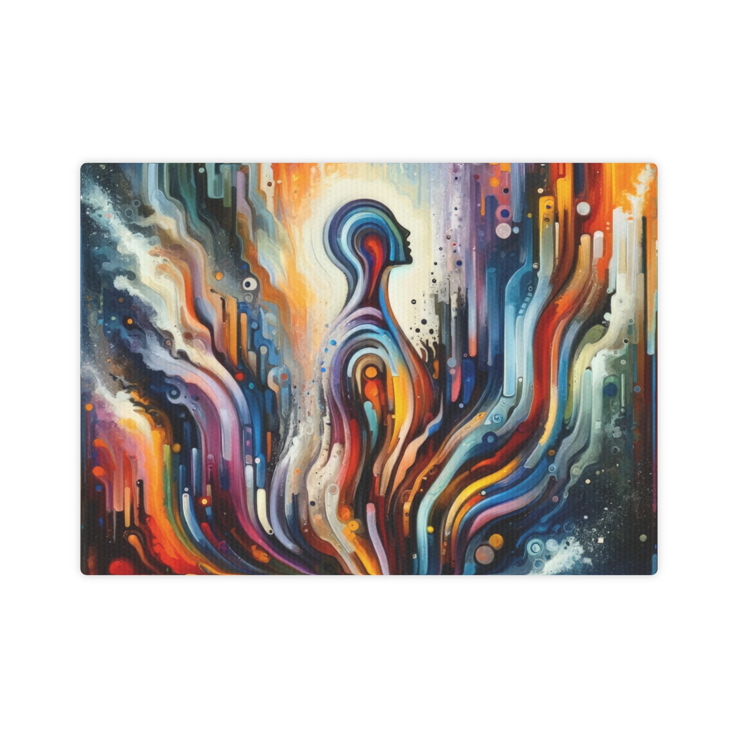 Threshold Collective Consciousness Canvas Photo Tile